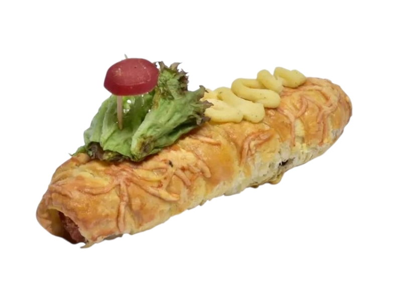 Feuilleté hot dog