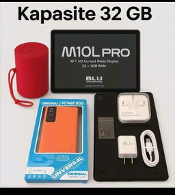Kit Complet +BLU M10L PRO| 2024 | 3-Day Battery | 4G LTE| 10.1” Display | 32/3GB | US Version 