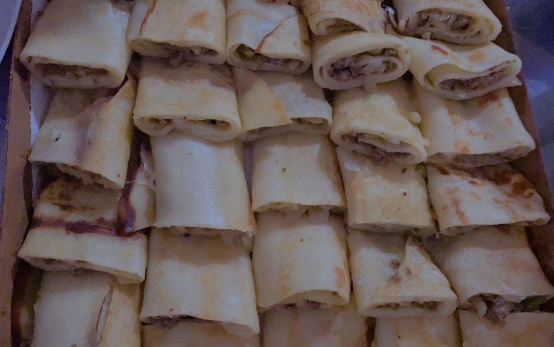 50 pcs de Crêpes fourées