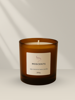 Amber Vegan Perfume Candle Mini 200g