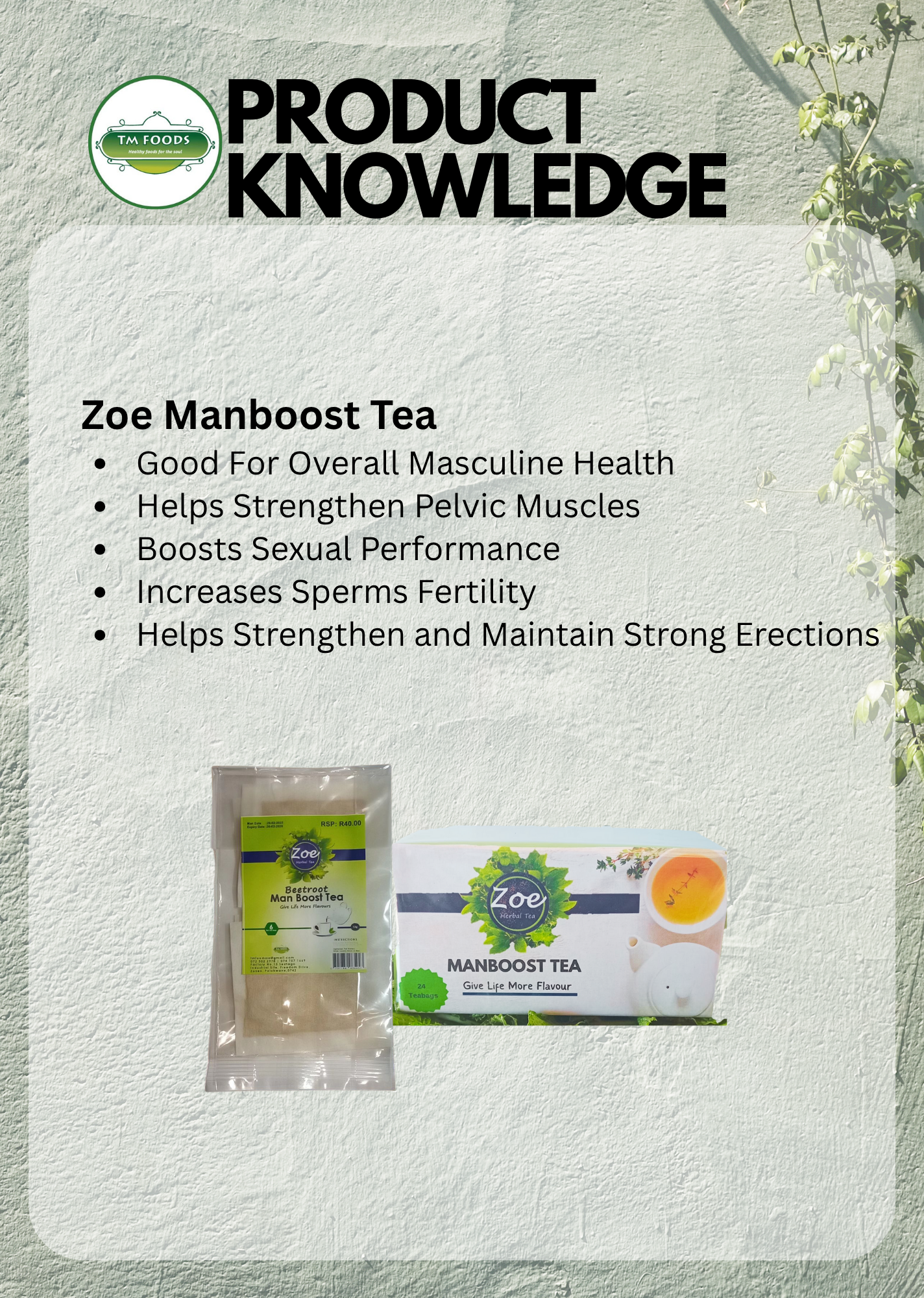 Zoe Manboost Tea 24's _0
