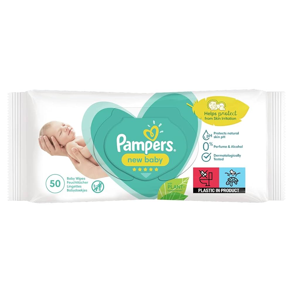 Pampers (Preferably pampers brand) - *New Born - 1* / Wipes 