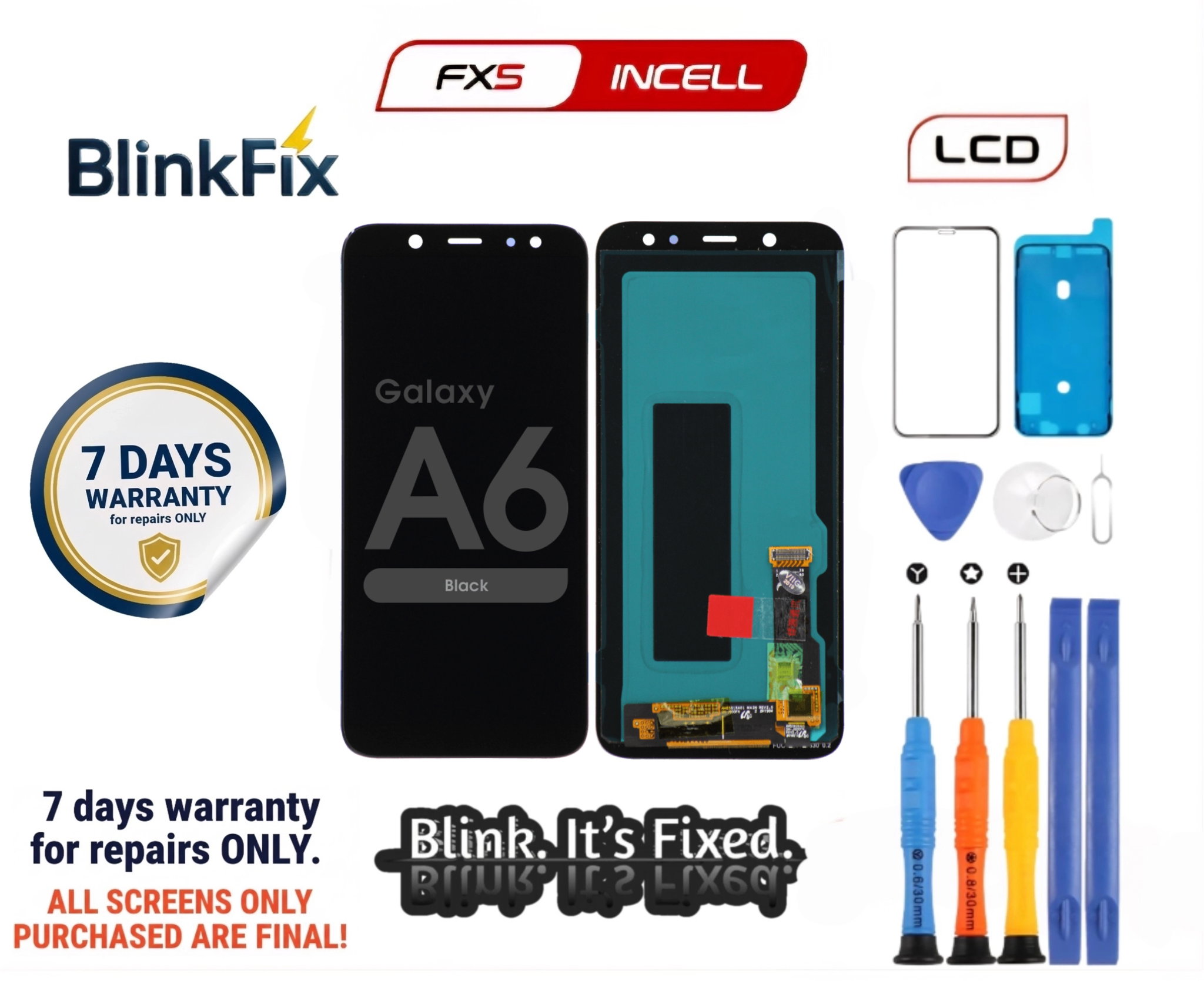 Samsung A6 (A600A) Screen Replacement_0