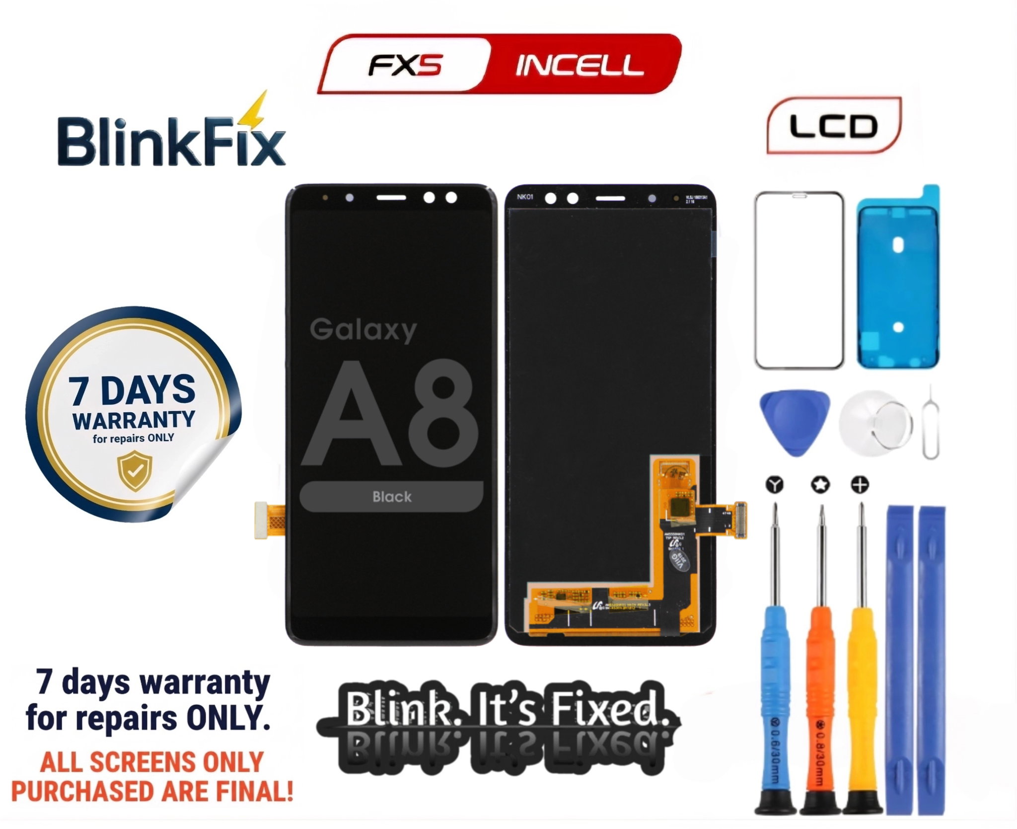 Samsung A8 2018 (A530F) Screen Replacement_0