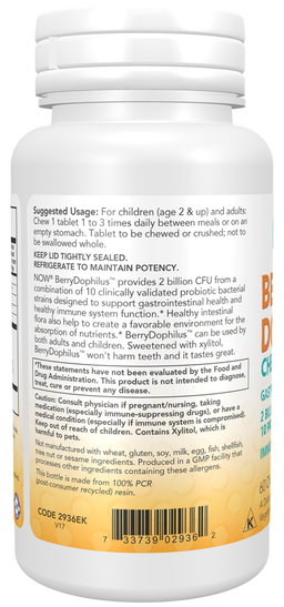 Berry Dophilus Kids Chewables
