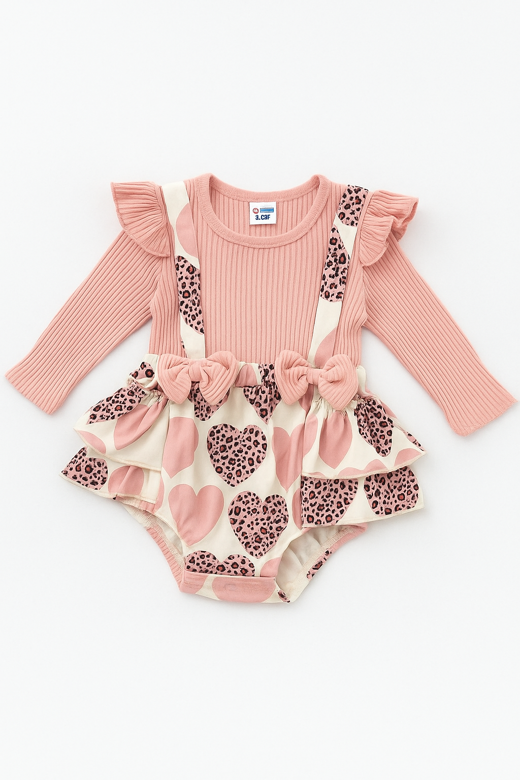 Sweetheart Suspender Romper (6–9 Months)_0