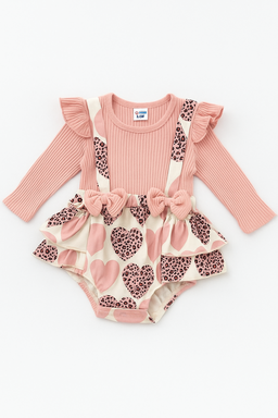 Sweetheart Suspender Romper (6–9 Months)