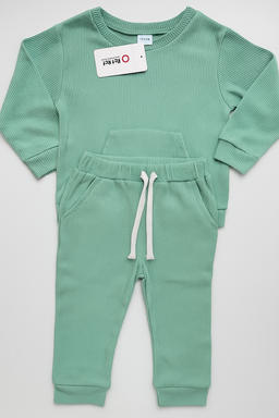 Mint Comfort Ribbed Lounge Set (2 Years)