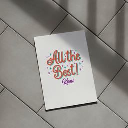 All the Best Card