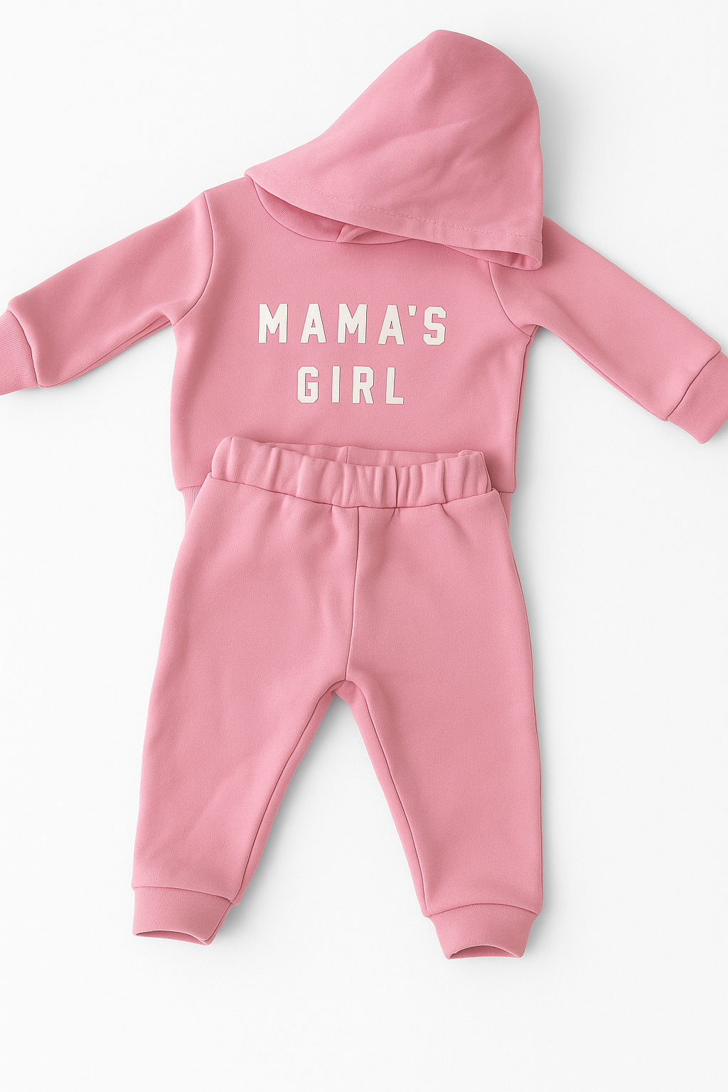 Baby Girls' Outfit – “Mama’s Girl” Sweatshirt & Pants Set (6 - 9 Months)