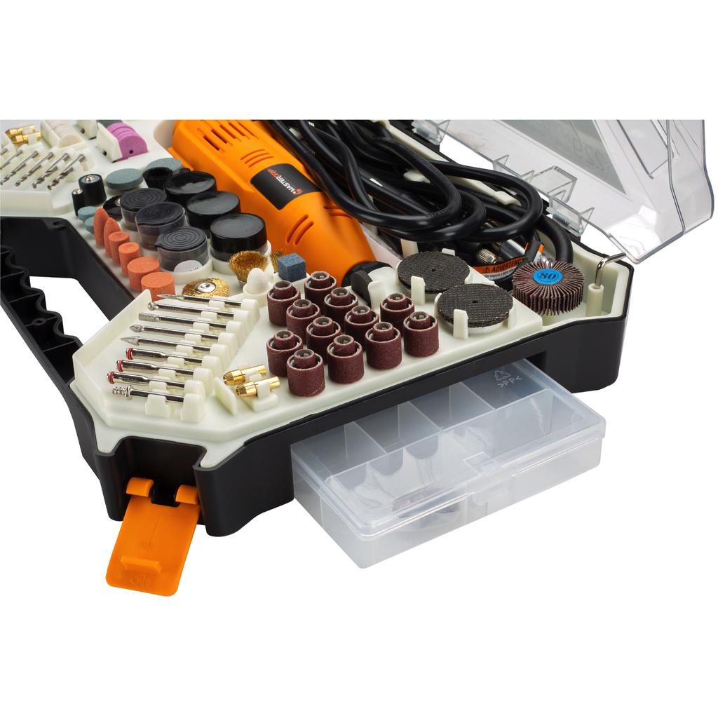 Taladro Electrico con Juego de Herramientas Rotativas 229 Piezas._3