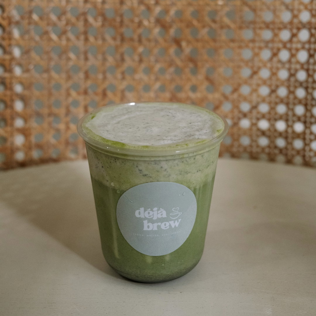 Matcha Goma Latte