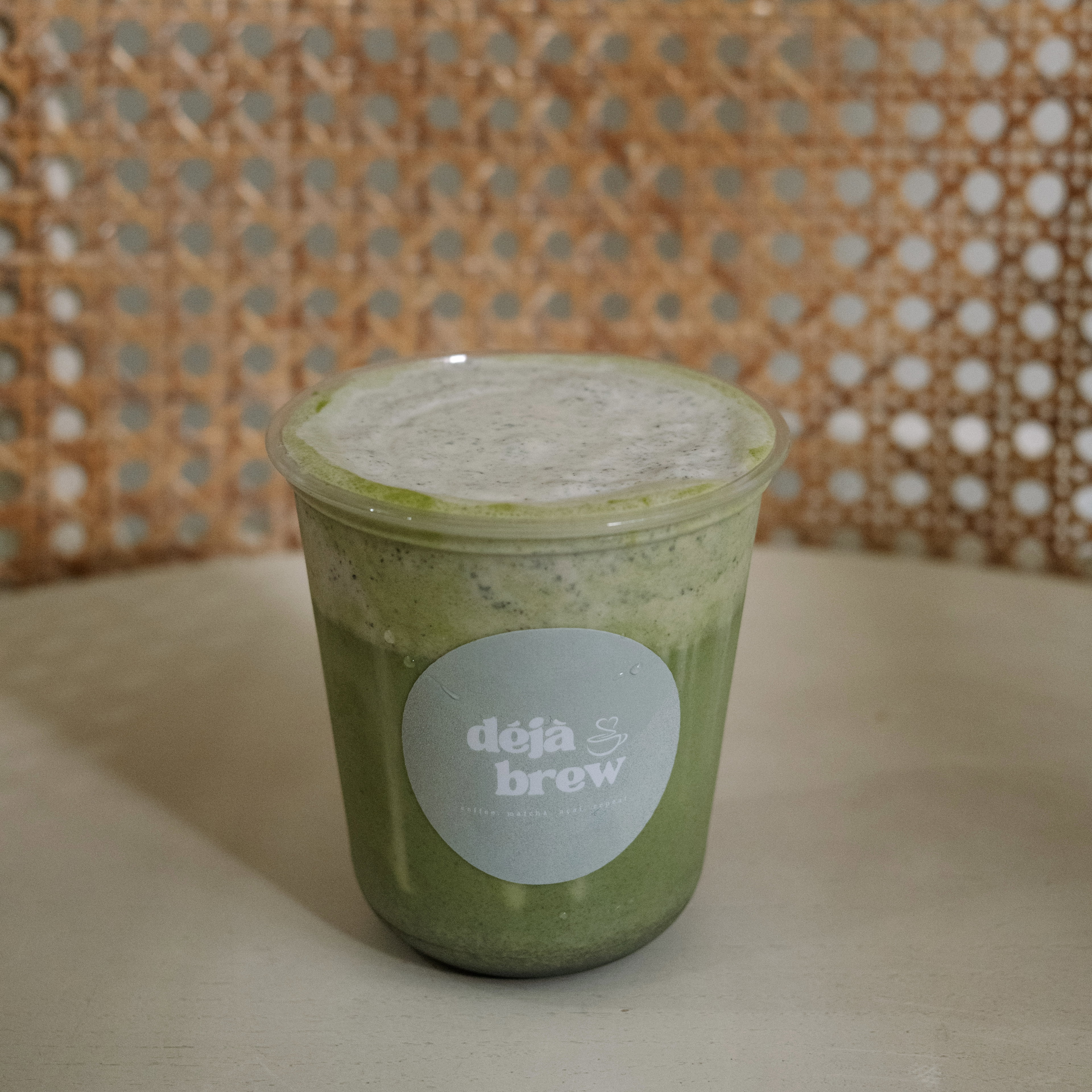 Matcha Goma Latte