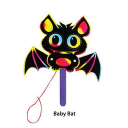 (Pack of 3) Scratch Art Halloween Puppet Kit