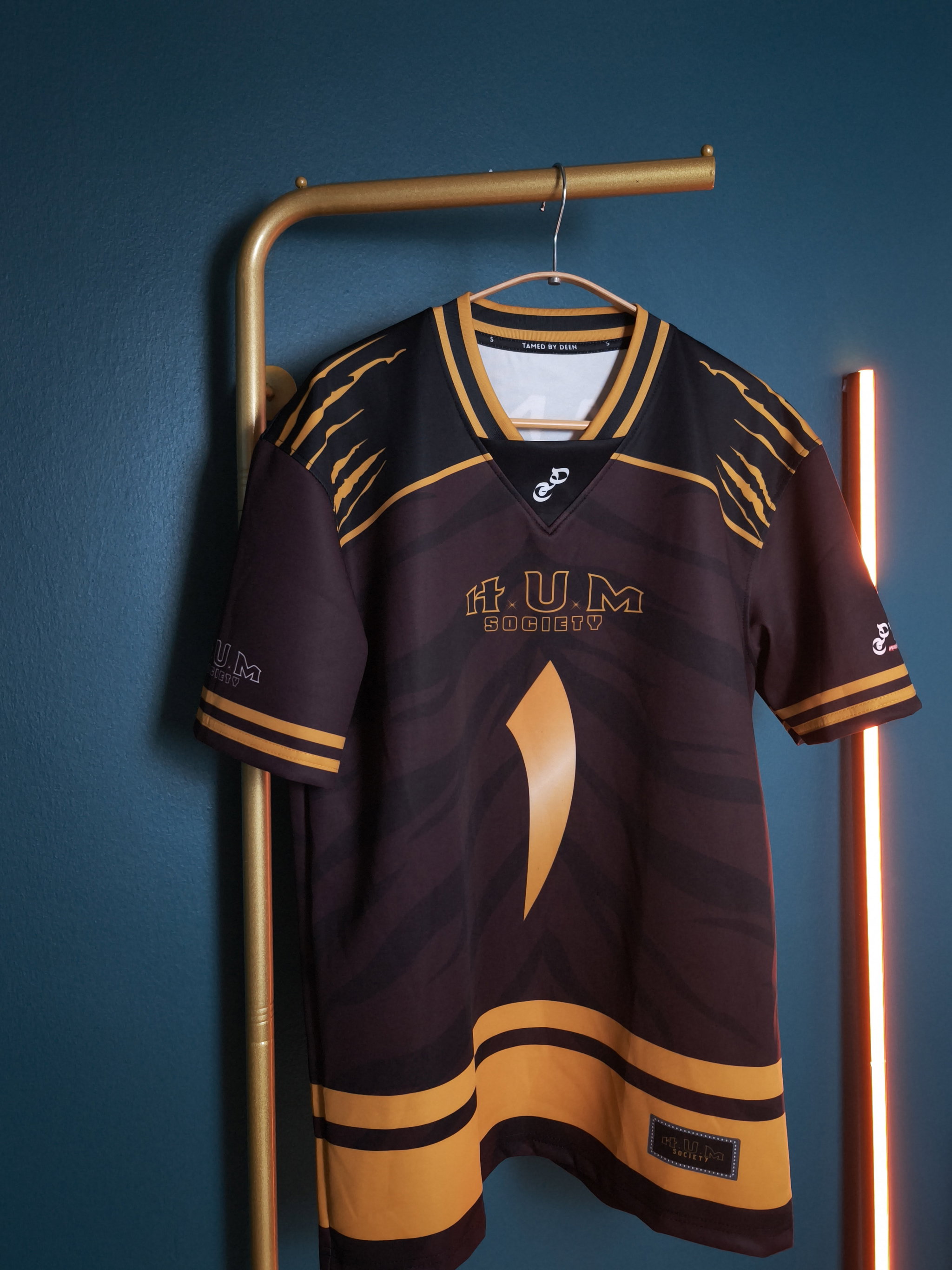 Tamed by Deen NFL Jersey V-Neck_2