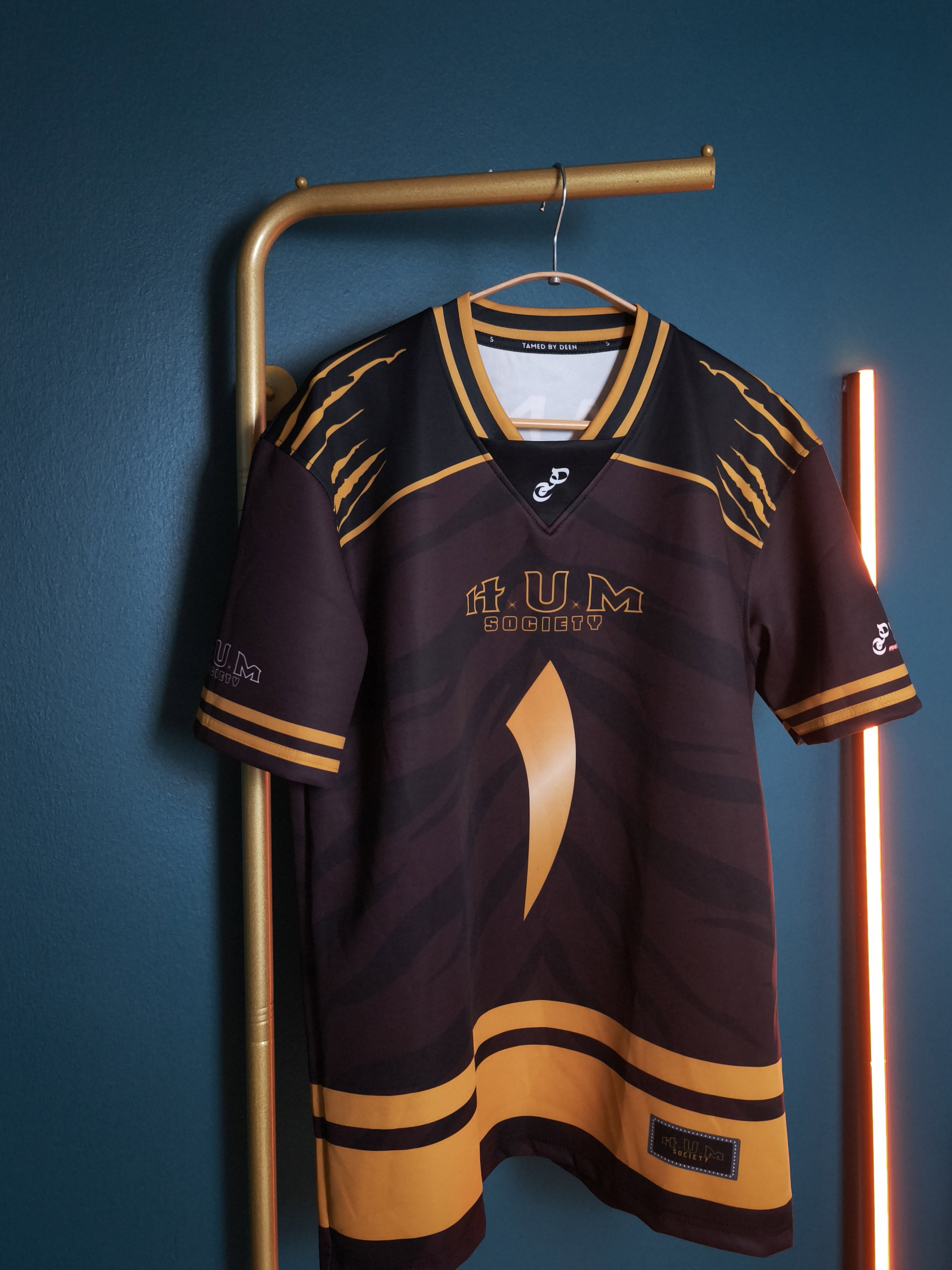 Tamed by Deen NFL Jersey V-Neck_2