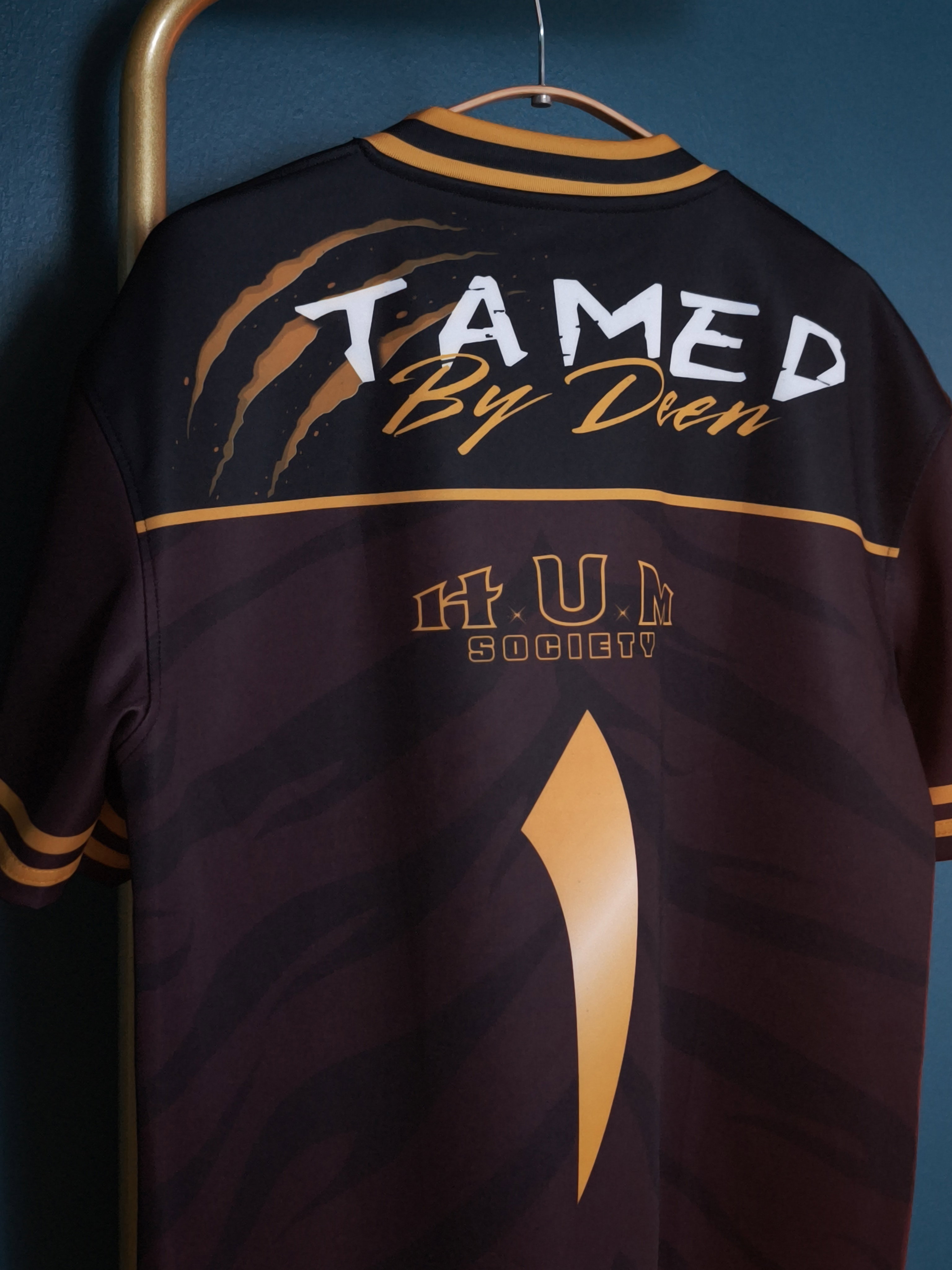 Tamed by Deen NFL Jersey V-Neck_1