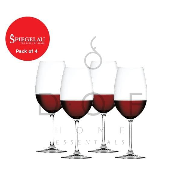 GELAS RED WINE SPIEGELAU SALUTE BORDEAUX GLASS SET/4_0