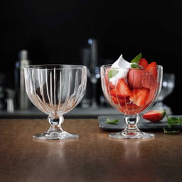 GELAS SPIEGELAU MILANO FOOTED BOWL SET/4