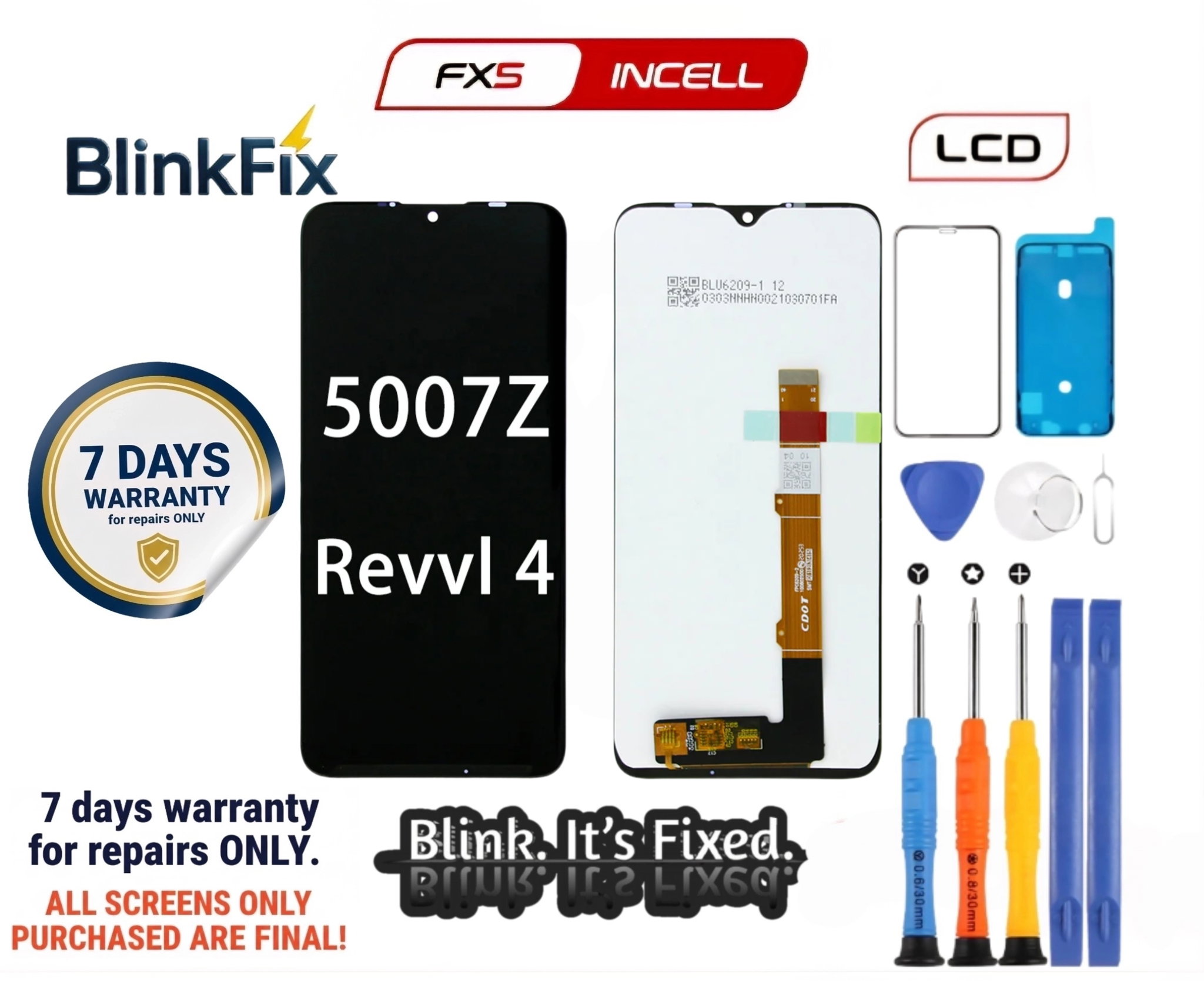 Alcatel 1v (5007) LCD Assembly_0