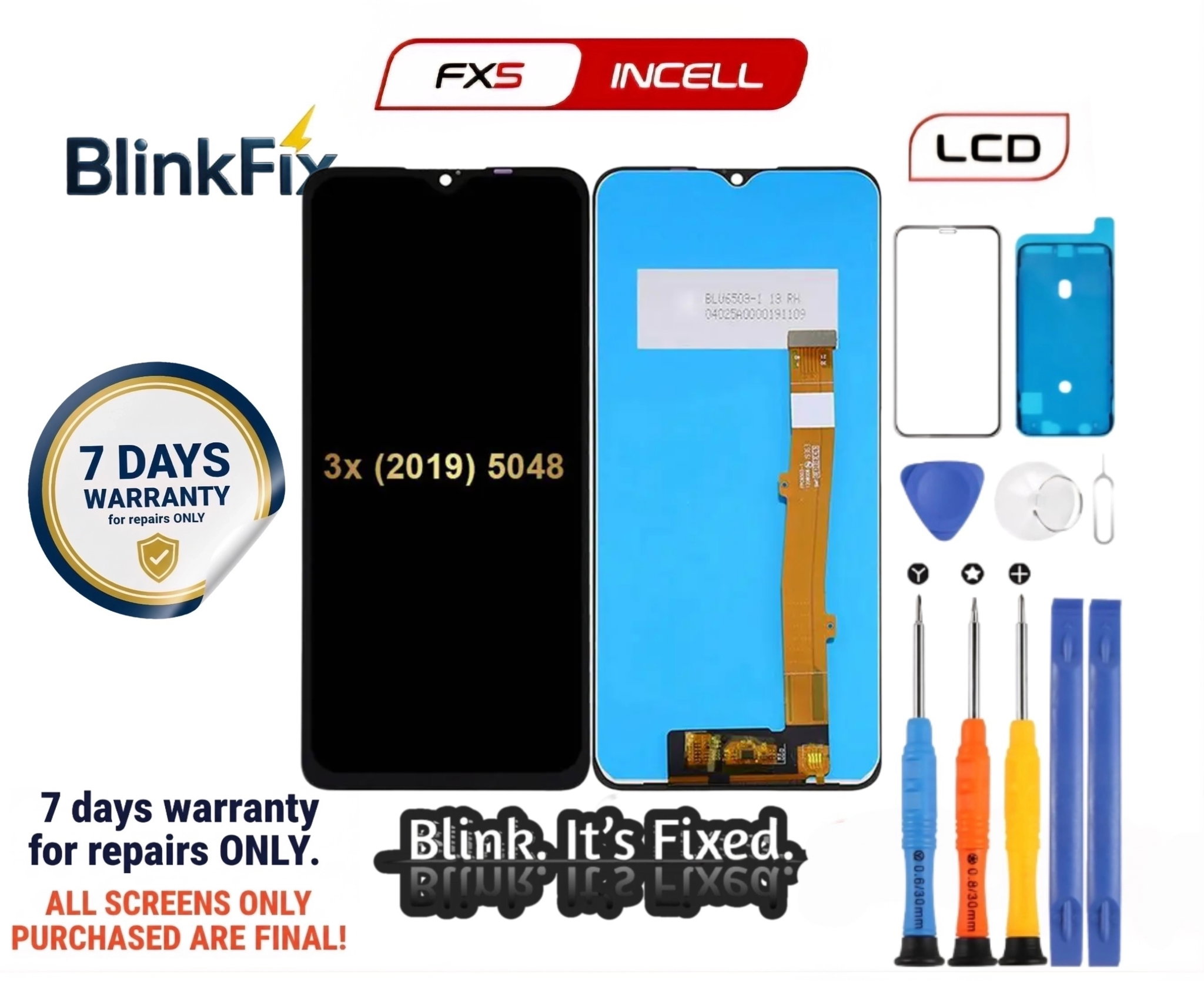 Alcatel 3x (5048) LCD Assembly_0