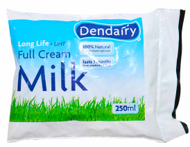 MILK DENDAIRY LONGLIFE 250ML
