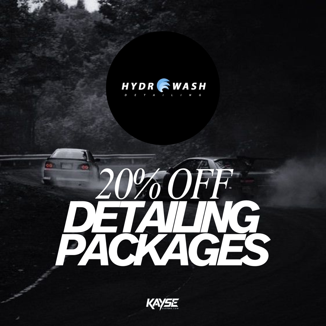 20% Off Detailing Packages