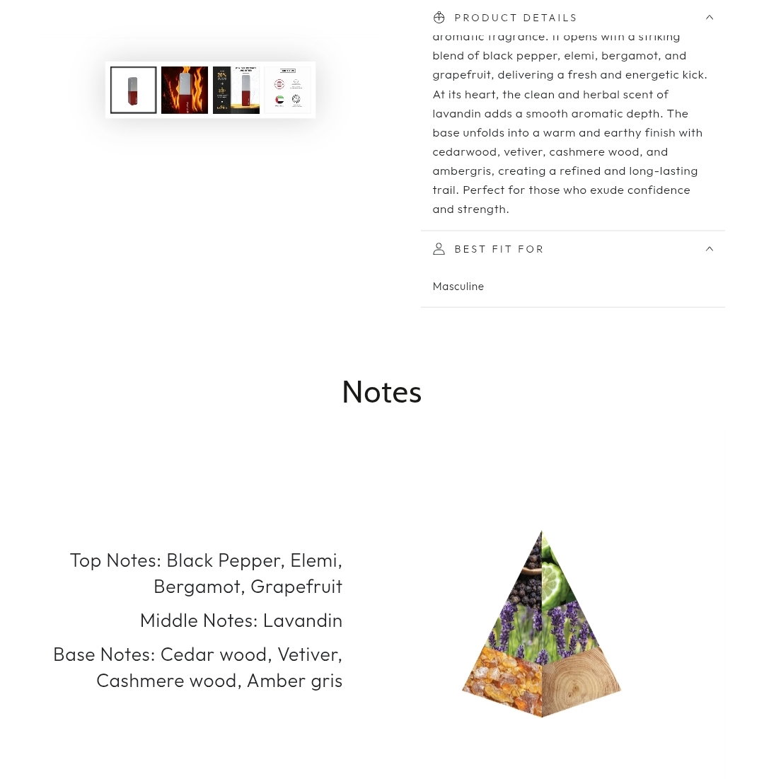 Heat wave - Naseem perfumes - non alcoholic perfumes _1