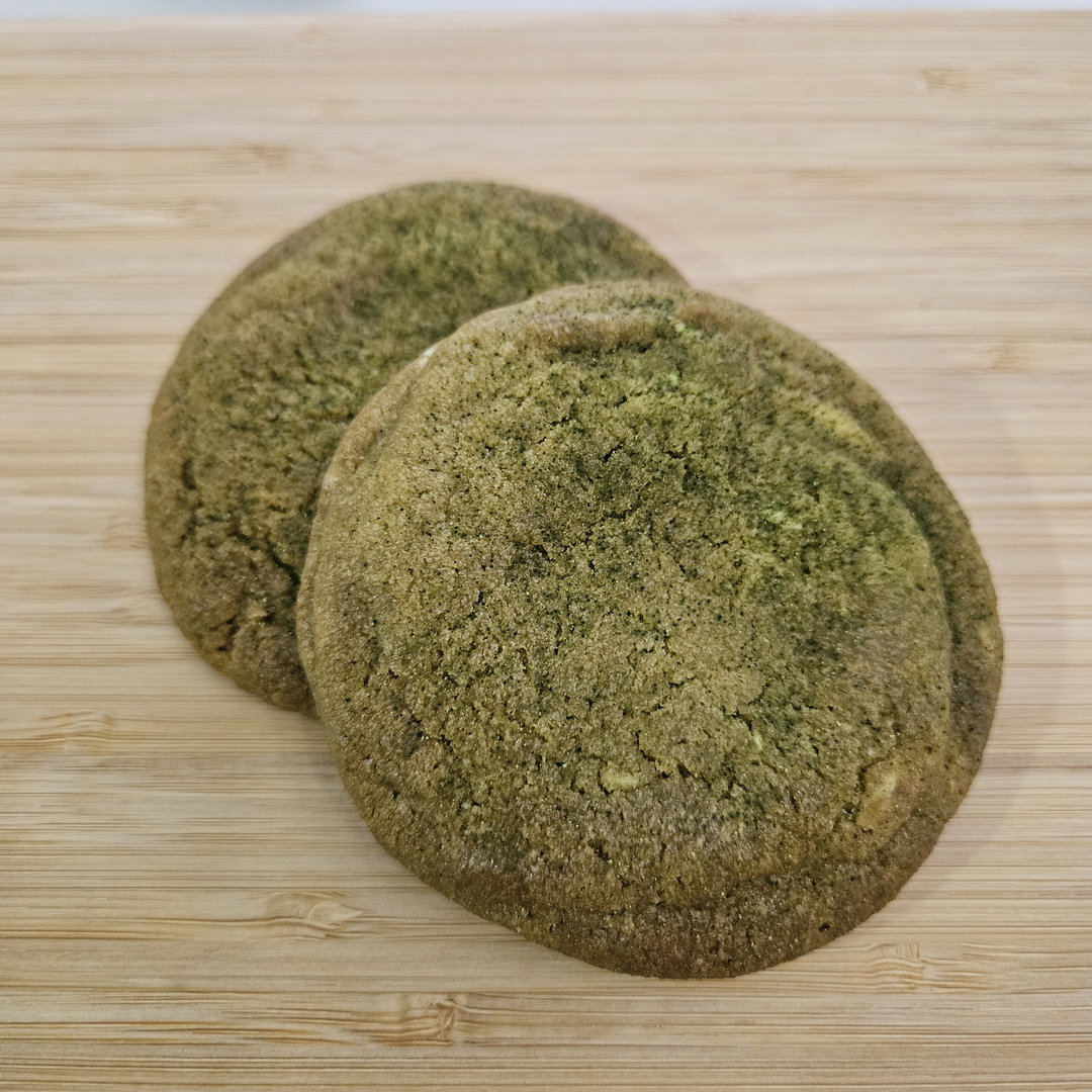 Matcha White Chocolate Chip Cookie