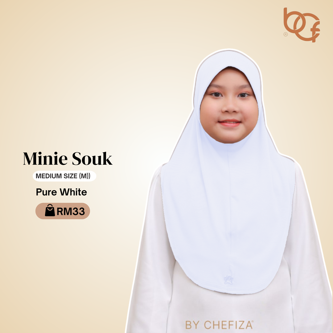 MEDIUM SIZE ( M ) PURE WHITE ( NO TAQ LOGO ) 