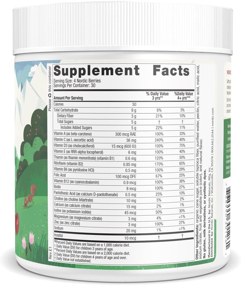 Nordic Berries Multivitamin Gummies, Cherry Berry Flavour_2