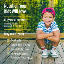 Nordic Berries Multivitamin Gummies, Cherry Berry Flavour