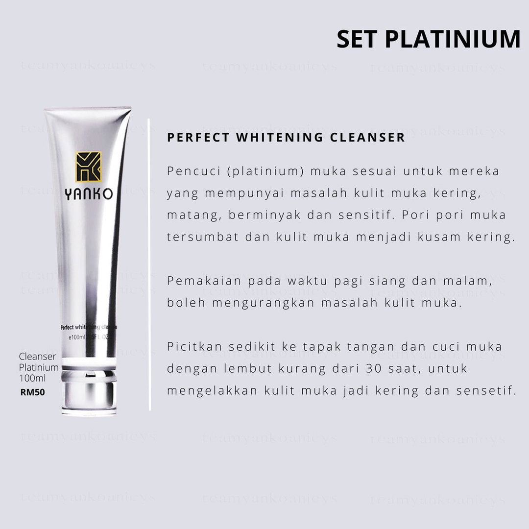 PLATINUM - LOOSE CLEANSER 100ML