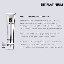 PLATINUM - LOOSE CLEANSER 100ML