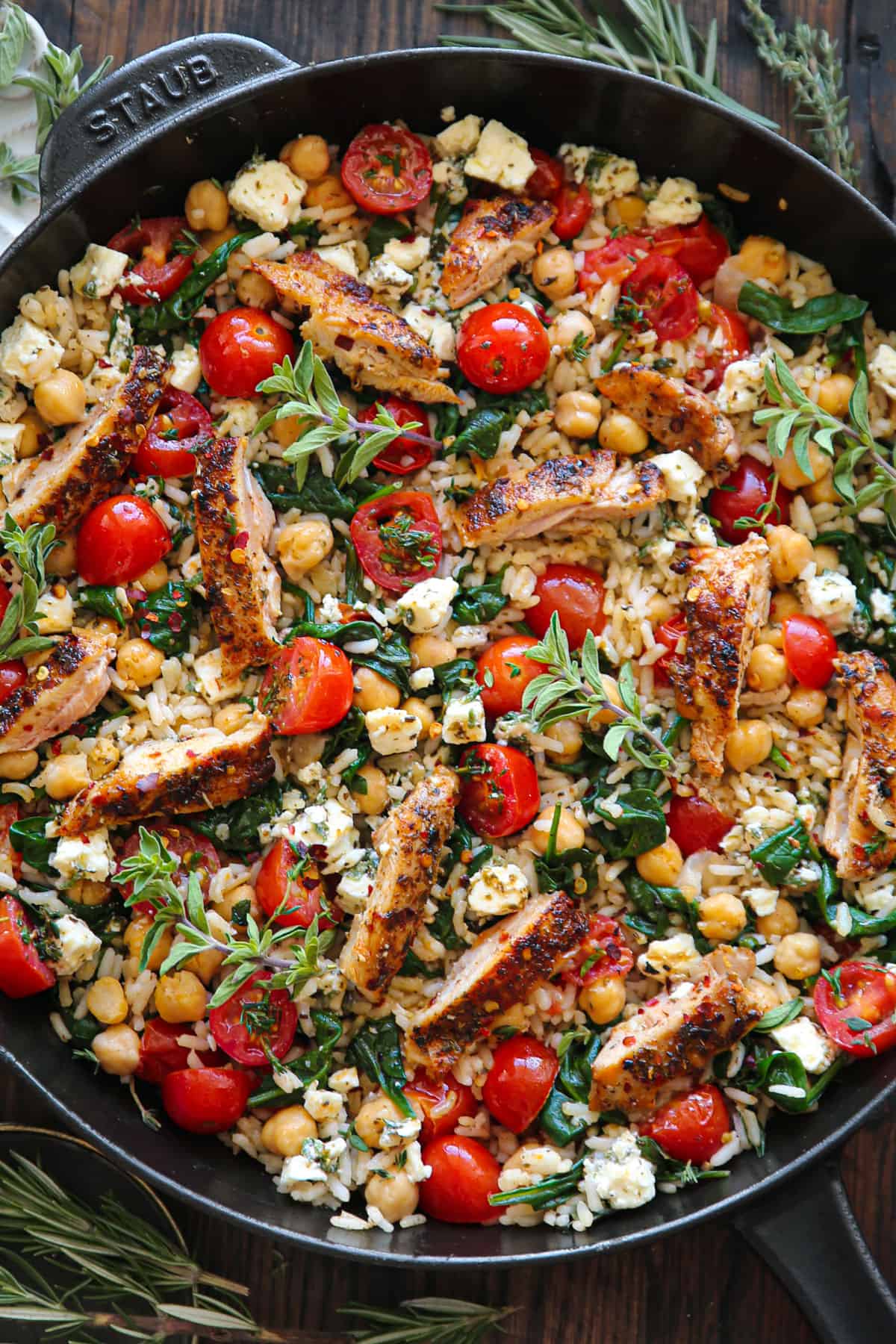Paprika Chicken with Feta & Basmati Rice_0