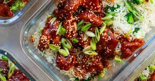 Hot Honey Chicken with Broccoli & Jasmine Rice_0