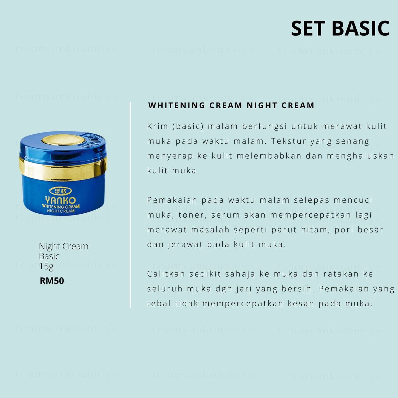 BASIC - LOOSE NIGHT CREAM 15G _0
