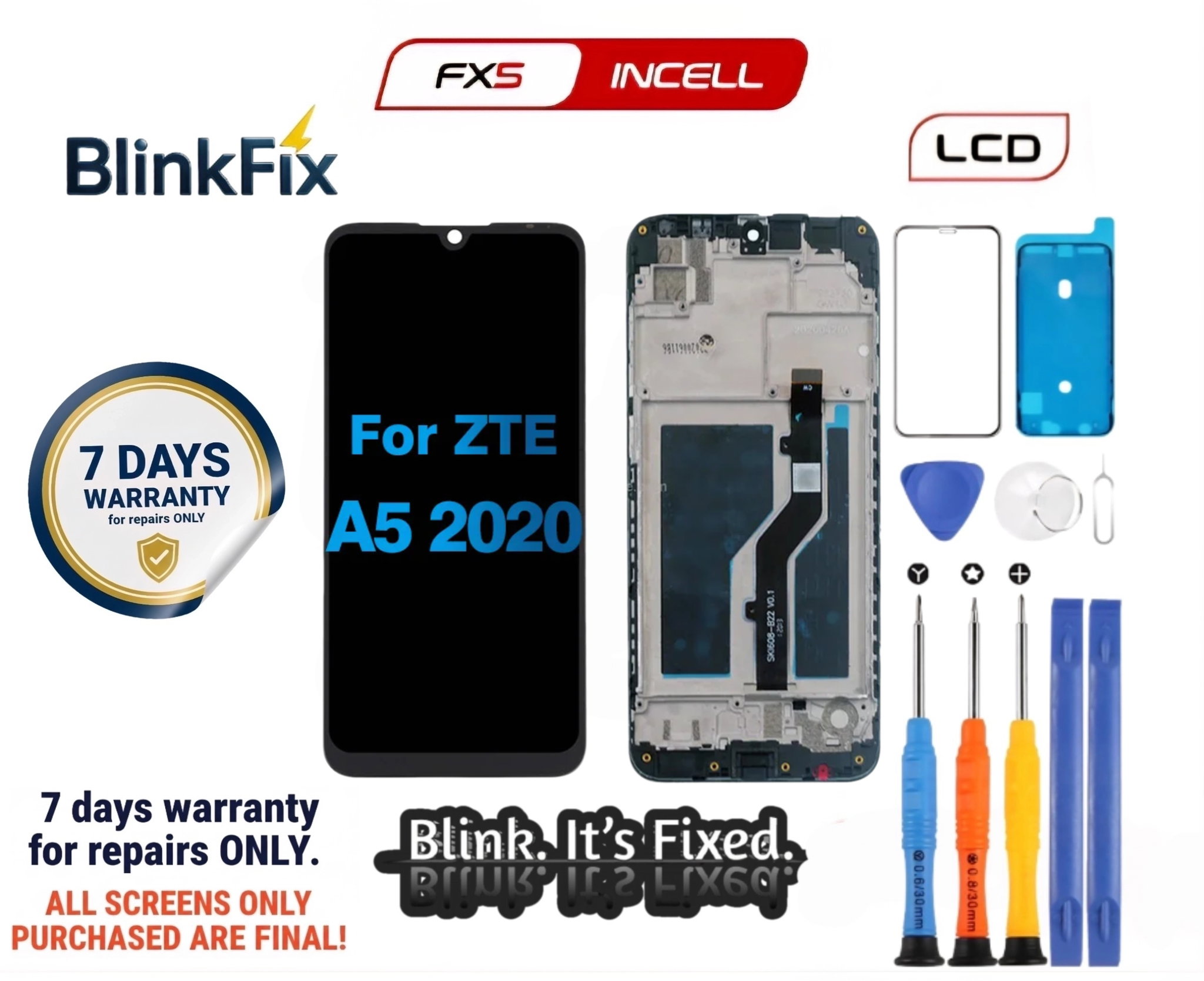 Zte blade a5 2020 LCD Assembly_0