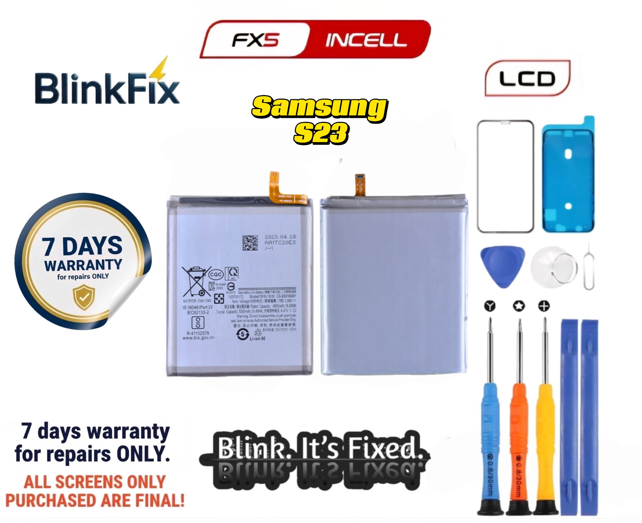 Samsung S23 5G Battery Replacement_0