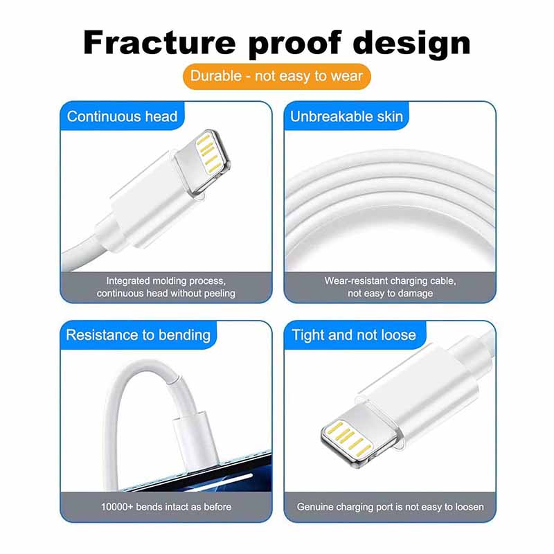 iPhone Lightning USB 3ft Cable_4