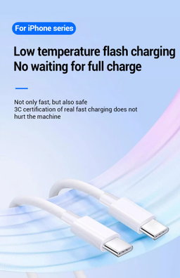 Type-C to Type-C 3ft Cable