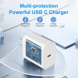 20W Type C Blocks Fast Charging