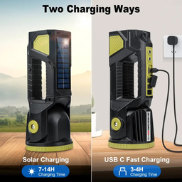 Multifunction Solar Flashlight