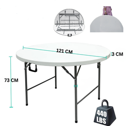 HALF FOLDING STRONG TABLE (MEJA) 