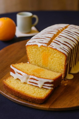 9” Orange Loaf Cake 