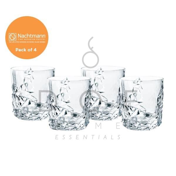 GELAS WHISKY NACHTMANN SCULPTURE WHISKY TUMBLER SET/4_0