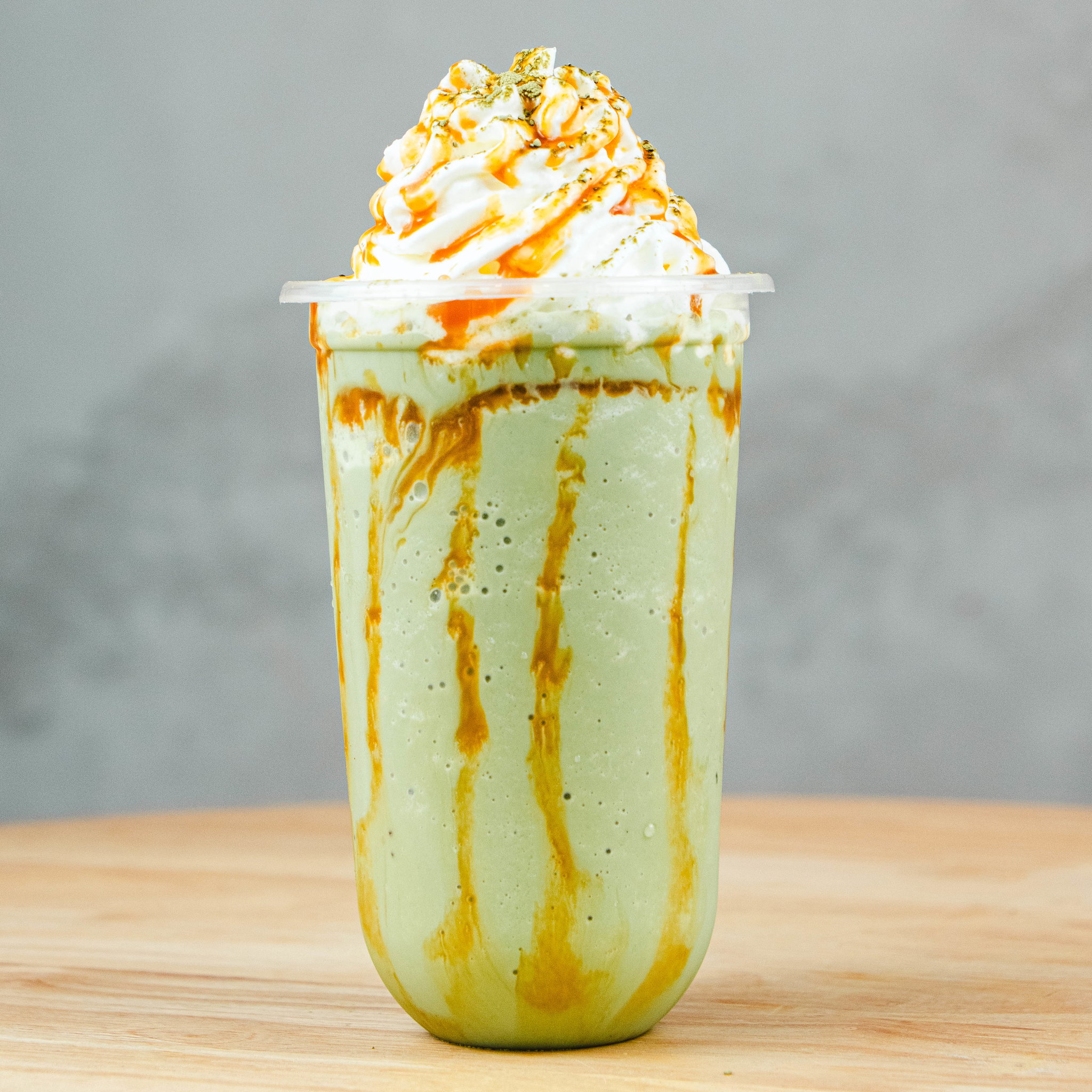 Matcha Caramel Frappe_0