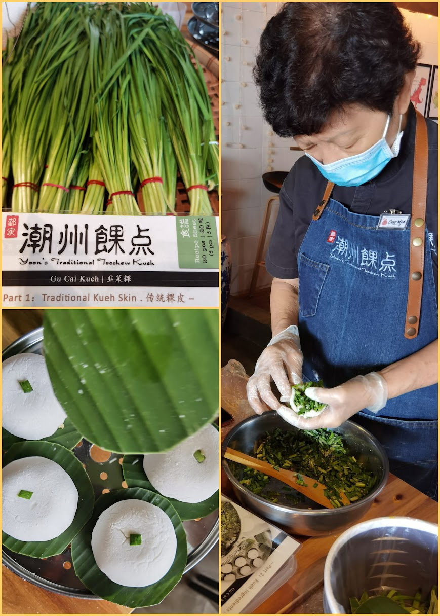 [3 hours] Traditional Teochew Gu Cai Kueh Workshop (Fully Hands-on)