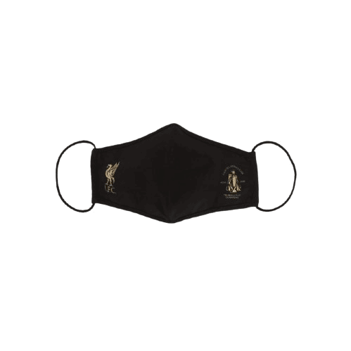 LFC Junior Champions Face Cover - Black (A15894)