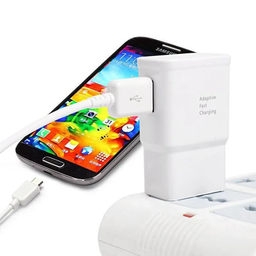 Samsung Micro to USB Fast Charger (20w USB Block & 3ft Cable)